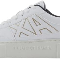 Armani Exchange Damen Kurt, Low Cut, Platform Sole, Colour ContrastsSneaker