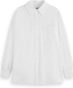 Scotch & Soda Damen Regular-fit Girlfriend Shirt Shirt (1er Pack)