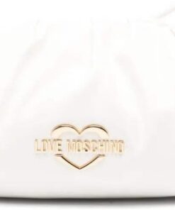Love Moschino POLJC4286PP0MKK0100U, Handtasche für Damen, Weiß, Weiß