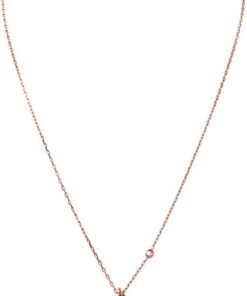 SWAROVSKI Rose Vergoldet Naughty Halskette, Rose Vergoldetes Metall