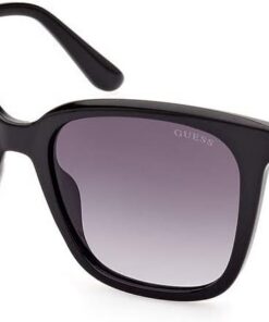 GUESS Unisex Guess Brille Glänzend Schwarz Sunglasses (1er Pack)