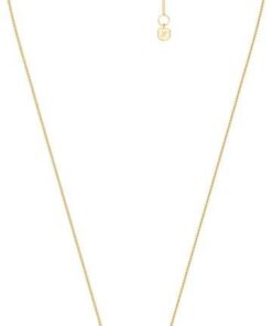 Fossil Ellis Damen Goldfarbene Halskette aus Edelstahl, JF04977710