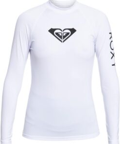 Roxy Damen Fitted Rashguard – UPF 50+, Compression Fit, Swim, Surf, Hiking, Yoga, Quick-Dry Swim Shirt Rash-Guard-Shirt (1er Pack)