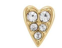 Fossil Women's Messing mit mehreren Optionen Ohrring-Set