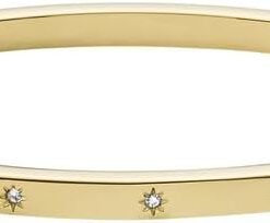 Fossil Armband Für Frauen Sutton, Länge: 61mm X 57mm, Breite: 4mm Gold-Edelstahl-Armband, JF03872710