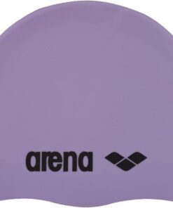 arena Classic Unisex Silikon-Badekappe, Schwimmkappe für Frauen und Männer, Badekappe mit Verstärktem Rand, Weiche und Strapazierfähige Schwimmkappe