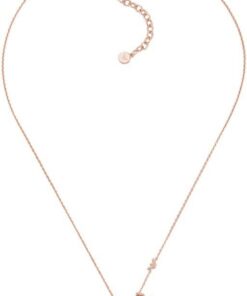 Emporio Armani Damen Roségoldfarbene Sterling Silber Halskette, EG3633221