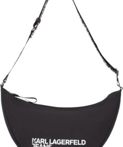 Karl Lagerfeld Jeans Damen Essential Nylon Sling Bag Black One size