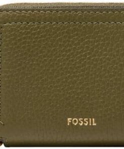 Fossil Logan Damen Grün Leder Geldbörse, SL10045316