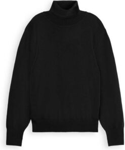 Scotch & Soda Damen Relaxed-fit Roll Neck Pullover Pullover Sweater (1er Pack)