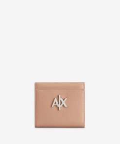 Armani Exchange Women's Melrose, Embossed Logo,Bi-Fold