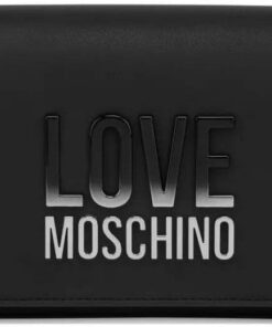Love Moschino POLJC4260PP0MKD000BU Handtasche für Damen, Schwarz, Schwarz