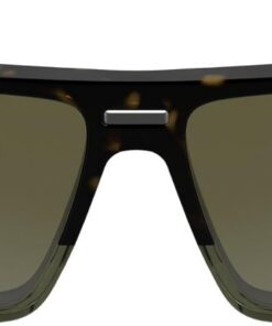 Calvin Klein Men's Sunglasses CK25501S - Dark Havana/Khaki with Solid Brown Lens