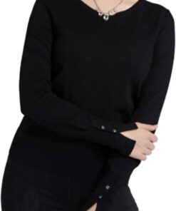 Guess jeans Damen Guess Gena Vn Ls SWTR Pullover Sweater
