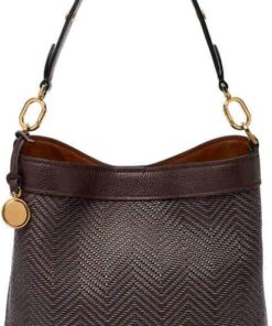 Fossil Jessie Damen Braun Leder Tasche, ZB11176202