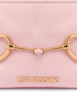 Love Moschino JC4034PP1MLB0601, Schultertasche für Damen, Puder, einzigartig, Puder, Einheitsgröße