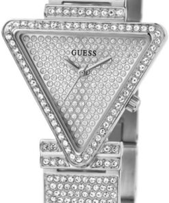 Guess Damen Uhr Armbanduhr Fame GW0644L1 Edelstahl Silber