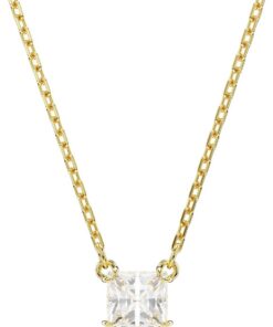 Swarovski Halskette Damen Stilla Attract Anhänger Weiß Gold 5693153