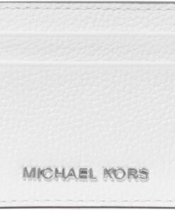 Michael Kors Jet Set Kreditkartenetui aus gehämmertem Leder