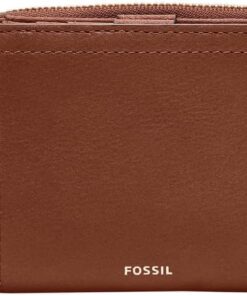 Fossil Geldbörse für Frauen Logan, Leder Multifunktion braun 11,1 cm L x 2,5 cm B x 8,9 cm H SL7923200