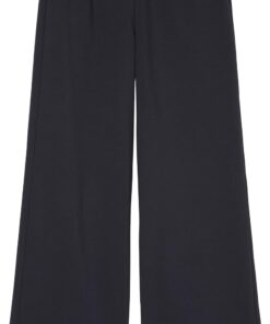 Marc O'Polo Damen Stoffhose mit hohem Bund Wide Fit
