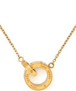 Kate Spade New York Interlink-Anhänger Set in Stone