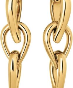Calvin Klein Ohrhänger für Damen Kollektion SCULPTURED DROPS aus Edelstahl - Erhältlich aus Gold oder Silber