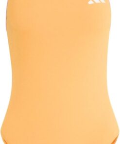 adidas Women's Badeanzug mit dünnen Trägern und V-förmigem Rückendesign