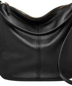 Fossil Tasche für Frauen Jolie, Eco Leder/Polyurethan Trim Hobo braun 30,48 cm L x 12,7 cm B x 33,02 cm H ZB1434200