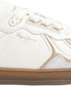 Pepe Jeans Ballspaß Lederschuhe weiß