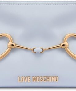 Love Moschino JC4034PP1MLB0712, Schultertasche für Damen, Himmel, einzigartig, Himmelblau, Einheitsgröße