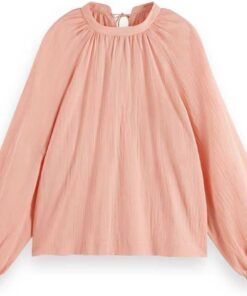 Scotch & Soda Damen Bow Detail Top Top (1er Pack)