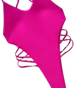 Faringoto Sexy Badeanzug für Damen, Bademode, Tanga, einteiliger Badeanzug