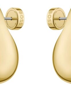 BOSS Jewelry Ohrhänger für Damen Kollektion SELENA STATEMENT aus Edelstahl und Gelbgold-beschichtung - 1580824