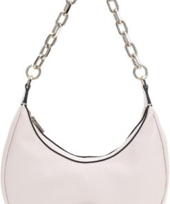Guess Circe Hobo Handtasche Damen – Schultertasche aus Kunstleder Rosa, Hobo Bag mit großzügigem Stauraum, 25 x 24 x 11 cm, BG964201-RSSHELL