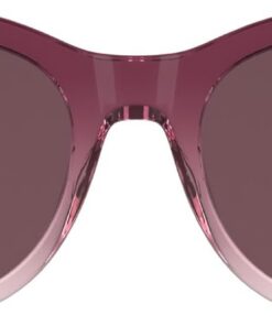 Calvin Klein Jeans Women's Sunglasses CKJ26600S - Transparent Gradient Wine/Rose with Solid Wine Lens