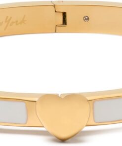 Kate Spade New York HEART YOU Emaille Bangle mit Scharnier