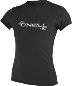 O'Neill Wetsuits Women's Basic Skins Short Sleeve Sun Shirt