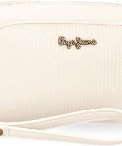 Pepe Jeans Lena weiße Handtasche 20x11x4 cm Kunstleder