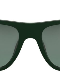Lacoste Men's Sunglasses L6057S - Matte Green with Gradient Mirror Green Lens