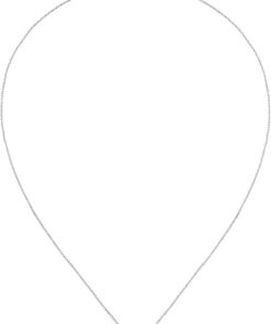 BOSS Jewelry Halskette mit Anhänger für Damen Kollektion MEDALLION in Edelstahl verziert mit Kristallen - 1580298