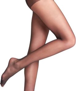 FALKE Damen Corset 20 DEN Strumpfhose feines weiches Material transparent matt reißfest druckfreier Komfortbund verstärkte Fußspitze Feinstrumpfhose mit Naht hinten 1 Stück