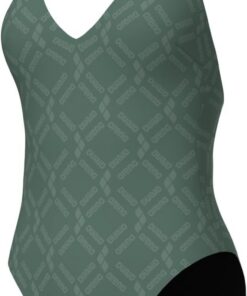 Arena Damen Women's Arena Losange Graphic Swimsuit One Piece Swimsuit (1er Pack)