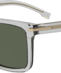 Boss 1598/S TRANSPARENT GREY/GREEN 55/17/145 Herrenbrillen Sonnenbrillen