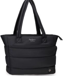 Pepe Jeans Aura Freizeitrucksack aus Polyester mit breiten, verstellbaren Schultergurten und einer Fronttasche von Joumma Bags