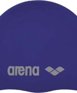 arena Classic Unisex Silikon-Badekappe, Schwimmkappe für Frauen und Männer, Badekappe mit Verstärktem Rand, Weiche und Strapazierfähige Schwimmkappe