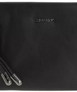 Calvin Klein Roped Crossbody K60k609120 Damen-Umhängetaschen, Einheitsgröße, Schwarz (Ck schwarz), Einheitsgröße