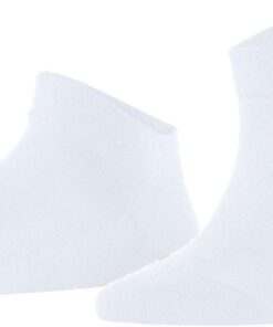 FALKE Damen Sensitive London Sneakersocken atmungsaktive nachhaltige Baumwolle druckfreier Komfortbund flache Naht gegen Druckstellen komfortabel Diabetiker Alltag Business 1 Paar