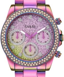 Guess Damen Multi Zifferblatt Armbanduhr Sol