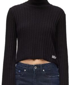 KARL LAGERFELD JEANS Damen Plisse Sweater